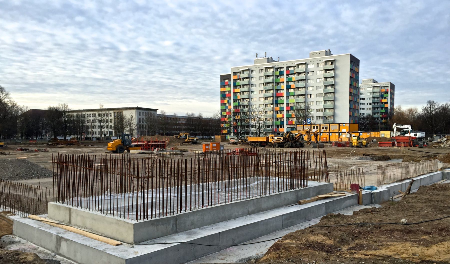 Baustelle Straßburger Platz, Dresden