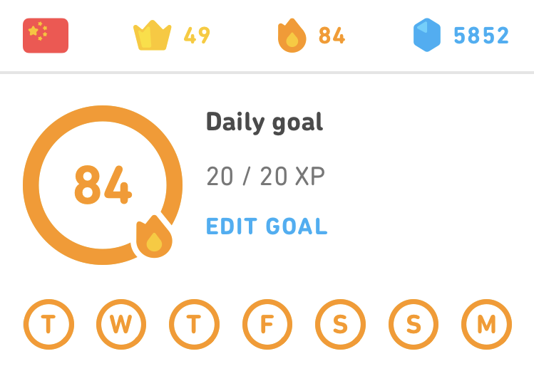 Duolingo Steak